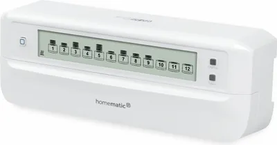 Immagine prodotto di Homematic IP HMIP-FALMOT-C12 attuatore intelligente domestico Attuatore di riscaldamento 12 canali