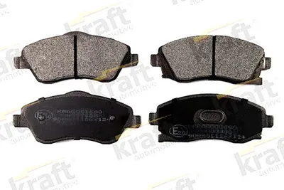 Produktbild von KRAFT Bremsbeläge Satz Vorne Bremsklötze für OPEL Corsa C Schrägheck (X01) 6001690