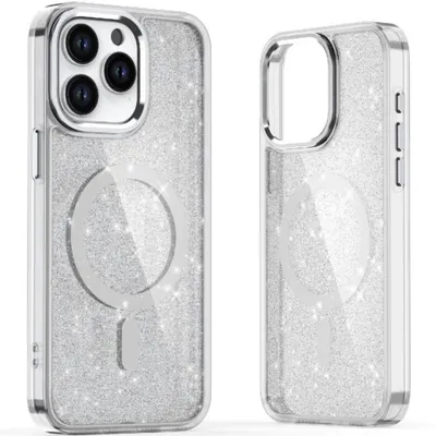 Obrázek produktu pro Pouzdro Glitter Case MagSafe pro Samsung Galaxy A16 5G - Transparentní KP40705