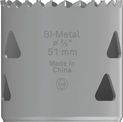 Zdjęcie produktu dla Otwornica do wielu materiałów PRO, 51 mm, z gwintem