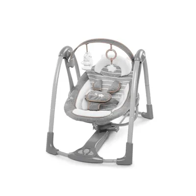 Produktbild von Ingenuity Swing´n Go Bella Teddy™ Hängematte Grau Grau One Size