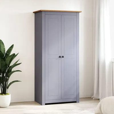 Immagine prodotto di vidaXL Armadio grigio 80x50x171,5 cm legno di pino Panama