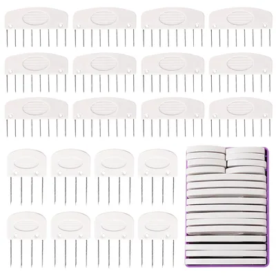 Productafbeelding van Set van 20 Knitting Blockers en Fixing Needles voor Brei- en Haakprojecten