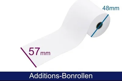 Image de Additionsrolle - Normalpapier HF 57 48(50) 12 (B/D/K), 22m