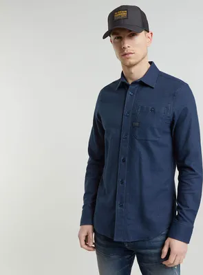 Produktbild von G-star Bristum 2.0 Langarmhemd Blau M Mann Blau M