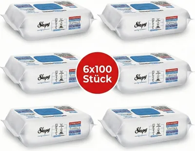 Produktbild von Sleepy Easy Clean Oberflächenreinigungstücher Bleach Effect 6x100