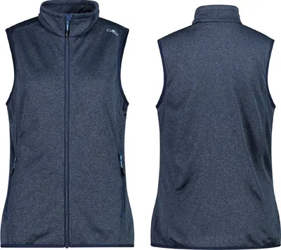 Immagine prodotto di CMP Woman Vest - Gilet in pile lavorato a maglia da donna 30H5876 26MN: taglia 36 - Abbigliamento: 36