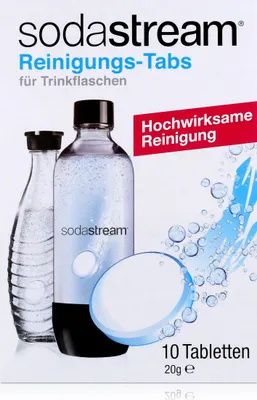 Produktbild von Tabletki czyszczące SodaStream do butelek na napoje, butelki PET 10 tabletek (opakowanie 1 szt.)