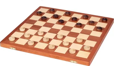 Produktbild von Damespiel 64 Felder Intarsie