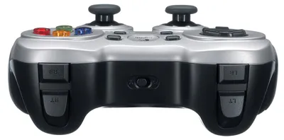Zdjęcie produktu dla Logitech G 940-000142, Gamepad, PC, Przycisk powrotu, D-pad, Przycisk Home, Przycisk menu, Przycisk trybu, Przycisk start, Analogowa/Cyfrowa, Bezprzewodowy, RF