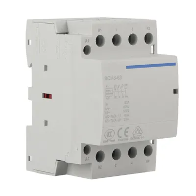 Zdjęcie produktu dla 4P 63A 24V/ 50/60Hz Stycznik AC dla gospodarstw domowych 2NO2NC (230VAC)