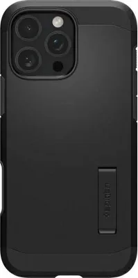 Produktbild von Spigen Tough Armor T AI (MagFit), Cover, Apple, iPhone 16 Pro, 16 cm (6.3"), Schwarz