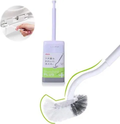 Produktbild von Kompakte Toilettenbürste mit Halter für Badezimmer