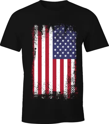 Produktbild von Herren T-Shirt - Amerika Flagge USA - Comfort Fit MoonWorks® L