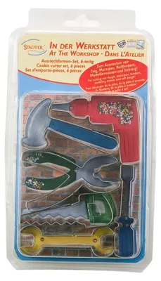Immagine prodotto di Stampi per biscotti Stampi per biscotti Set di strumenti per tagliare i biscotti, 6 pezzi.