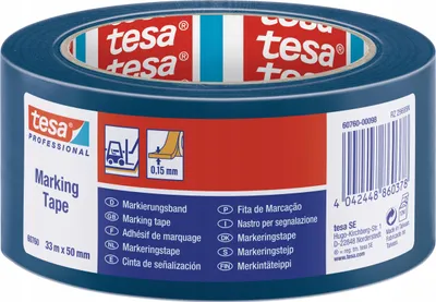 Productafbeelding van TESA blauwe afplaktape, 50 mm x 33 meter
