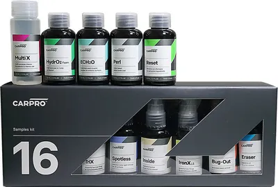 Produktbild von Testsatz mit 16 Halterungen CarPro Die 16