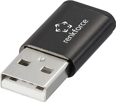Obrázek produktu pro Renkforce RF-6615904, USB-A, USB-C, Černá