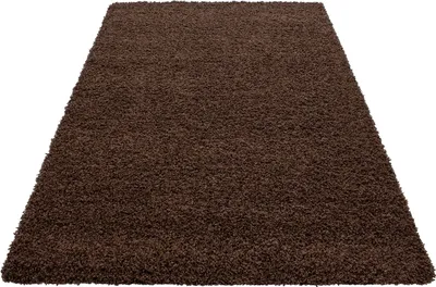 Produktbild von Shaggy Teppich LIFE BROWN 140 X 200cm Rechteck