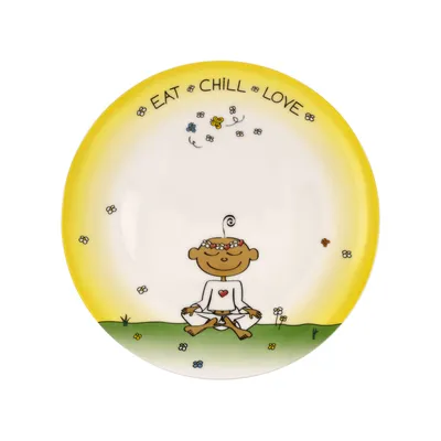 Produktbild von Goebel Yogi Talíř Eat Chil Love 23 cm