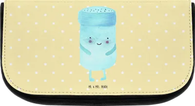 Produktbild von Mr. & Mrs. Panda kulturtäschchen Beste Freunde Salz - Gelb Pastell - Geschenk, Kosmetiktasche, Make-up Organizer, Fehlende Keywords, Kosmetikbeutel, Necessaire, kosmetik