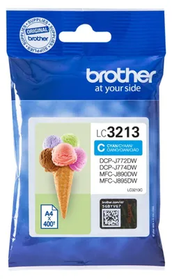 Image de Brother LC-3213C - Rendement élevé - cyan - original - cartouche d'encre - pour Brother DCP-J772DW, DCP-J774DW, MFC-J890DN, MFC-J890DW, MFC-J890DWN, MFC-J895DW