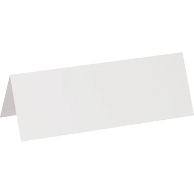 Produktbild von MAUL Namensschilder rechteckig 100 Stück 21 x 15 x 0.03 cm weiß