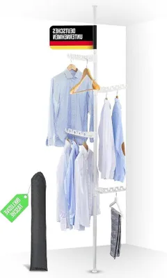 Image de Étagère télescopique pour vêtements, différentes tailles