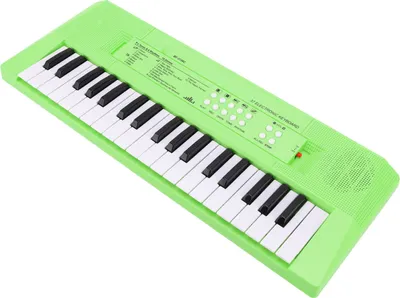 Immagine prodotto di Pianoforte elettronico, tastiera, bambini, 37 tasti, strumento di apprendimento, giocattolo con microfono, verde