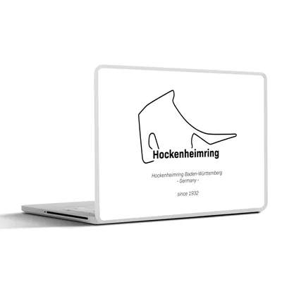 Produktbild von MuchoWow® Laptop Aufkleber Sticker Cover F1 - Hockenheim - Rennstrecke 32.5x23.5 cm - Sticker für Laptop - Selbstklebend