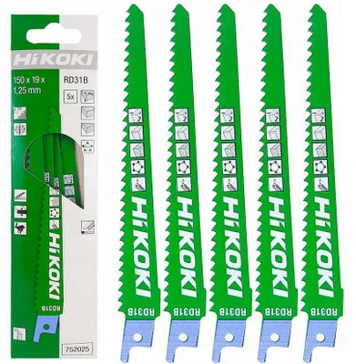 Obrázok produktu pre PÍLOVÝ KOTÚČ HIKOKI PRE CHÝBALOVÉ PÍLY RD31B S611DF 150 mm 5 ks.