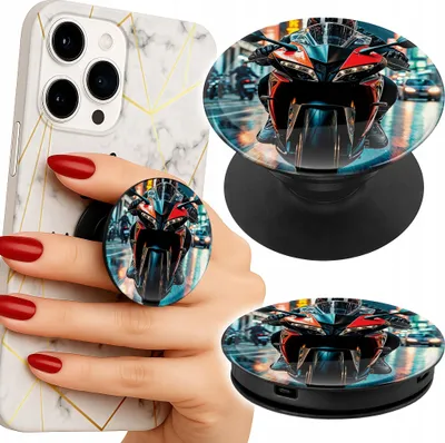 Immagine prodotto di Supporto per telefono da dito Popsocket/monopattino per moto