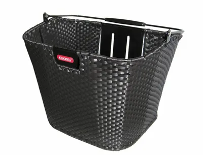 Produktbild von KLICKfix Structura, Vorderseite, Fahrradkorb, Kunststoff, Schwarz, 16 l, 5 kg
