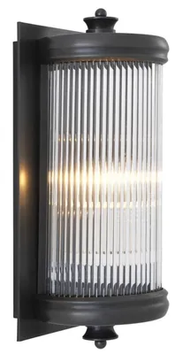 Produktbild von Casa Padrino Luxus Wohnzimmer Wandlampe Bronze 13 x 11 x H. 29 cm - Hotel Möbel