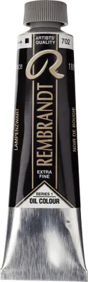 Zdjęcie produktu dla Rembrandt Farba olejna w tubie 40 ml Lamp Black 702