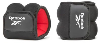 Produktbild von Reebok Knöchelgewichte aus Neopren, 1.5Kg, mit Klettverschluss, für Fitness und Krafttraining, als Paar