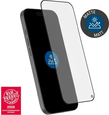 Image de Protège écran pour iPhone 16 Pro / 17 Mat Anti-reflet 2.