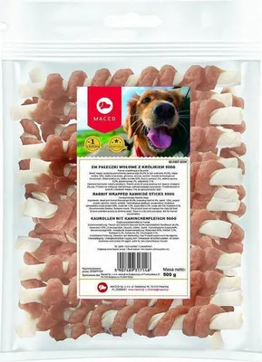 Zdjęcie produktu dla Maced SM paluszki wołowe z królikiem 500g