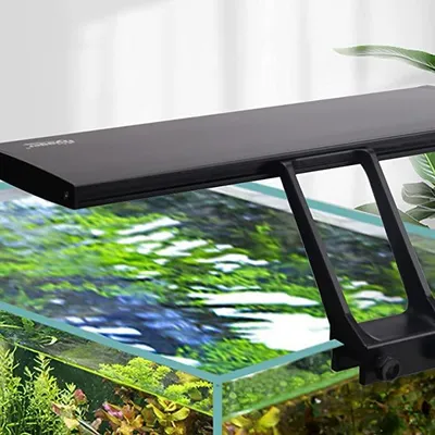 Aquarium-LED 14 W, 7 Farben, 24/7-Modus, Timer, 30,5–50,8 cm