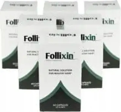 Immagine prodotto di 6x FOLLIXIN - Nuovi capelli, nuovo me - Capsule per capelli - Trattamento efficace per la caduta dei capelli
