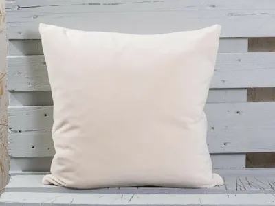 Produktbild von PAD Smooth, Natürlich/Natur, Polyester, Einfarbig, Baumwolle, 100%, Maschinenwäsche, 30 °C