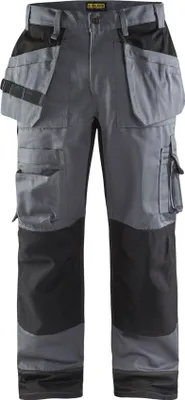 Produktbild von Blakläder Bundhose Multifunktion Bodenleger 1504 1860 in grau/schwarz, Größe:50