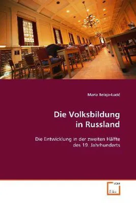 Produktbild von Die Volksbildung in Russland