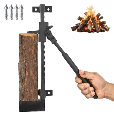 Imagen del producto de Cortahojos manual, para montaje en pared, herramienta segura para cortar leña