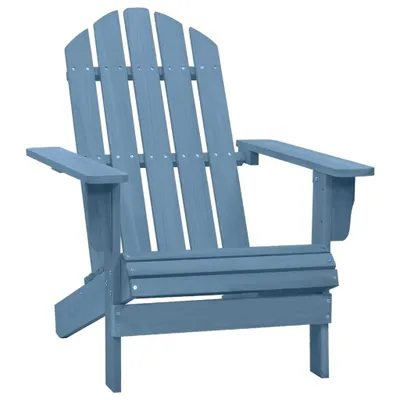 Produktbild von "im Angebot" Adirondack-Gartenstuhl Massivholz Tanne Blau - Gartenstühle A1014