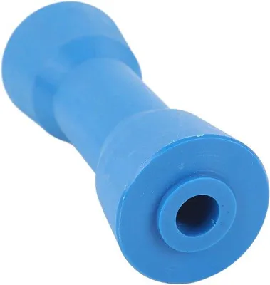 Produktbild von Selfzentrerende Boot-Schachtkielrol in blauer Farbe - 160 mm Länge