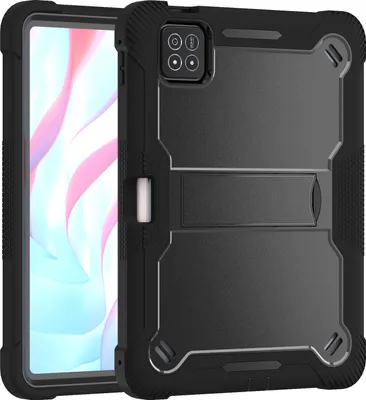 Obrázek produktu pro Pouzdro pro Xiaomi Pad 7 / Pad 7 Pro, robustní hybridní ochranné pouzdro na tablet se stojánkem černé
