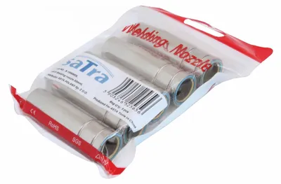 Obrázok produktu pre Plynová hubica - dýza 53 mm pre zvárací horák MIG/MAG, typ MB-15, sada 5ks