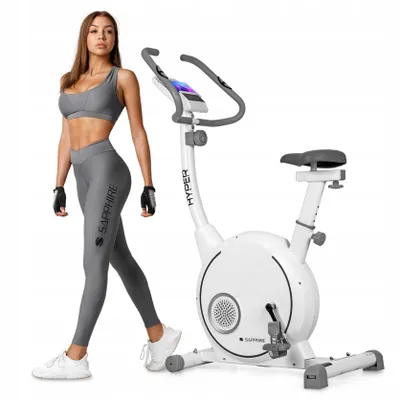 Zdjęcie produktu dla ROWER stacjonarny magnetyczny HYPER rowerek TRENINGOWY SAPPHIRE do 150KG
