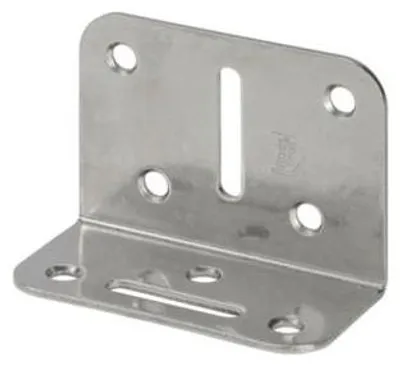 Produktbild von Vormann Vario-Winkelverbinder 071200000RF 70x50x35mm Edelstahl V4A mit Senklöchern